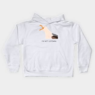 Funny seagull Kids Hoodie